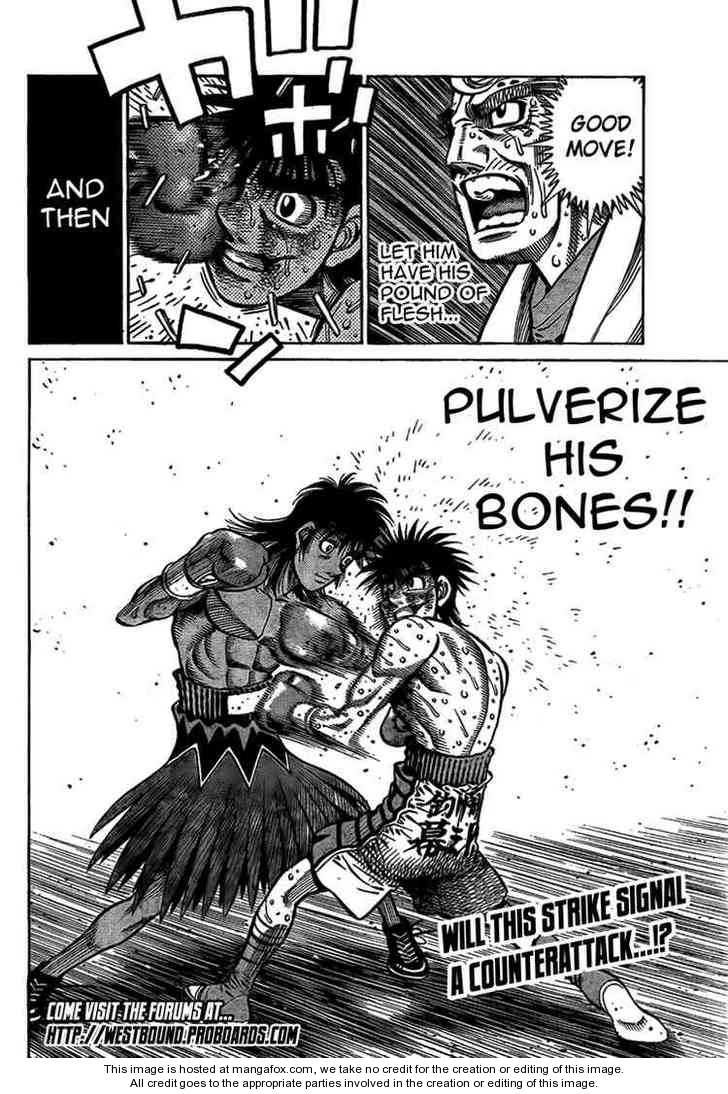 Hajime no Ippo Chapter 879 16